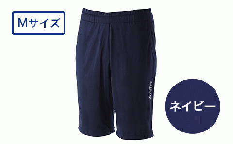 I4-06F【カラー：ネイビー サイズ：M】リカバリーウェア A.A.TH/ ハーフパンツ（品番：AAP99714）