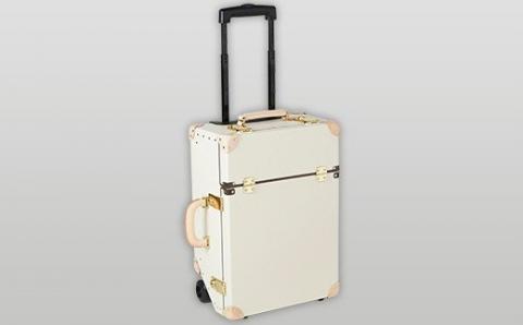 26-05B【ベージュ】トロリーバッグ　プレミアム2