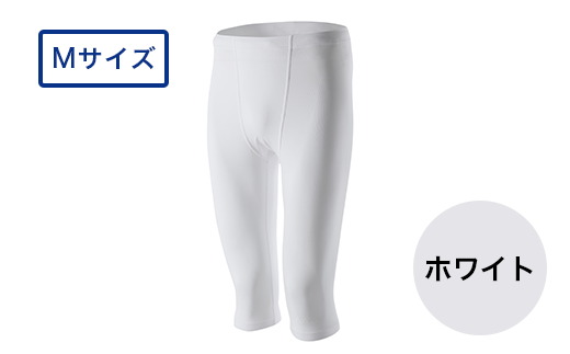 I4-25G【カラー：ホワイト サイズ：M】リカバリーウェア A.A.TH/ セミロングタイツ（品番：AAP99513）