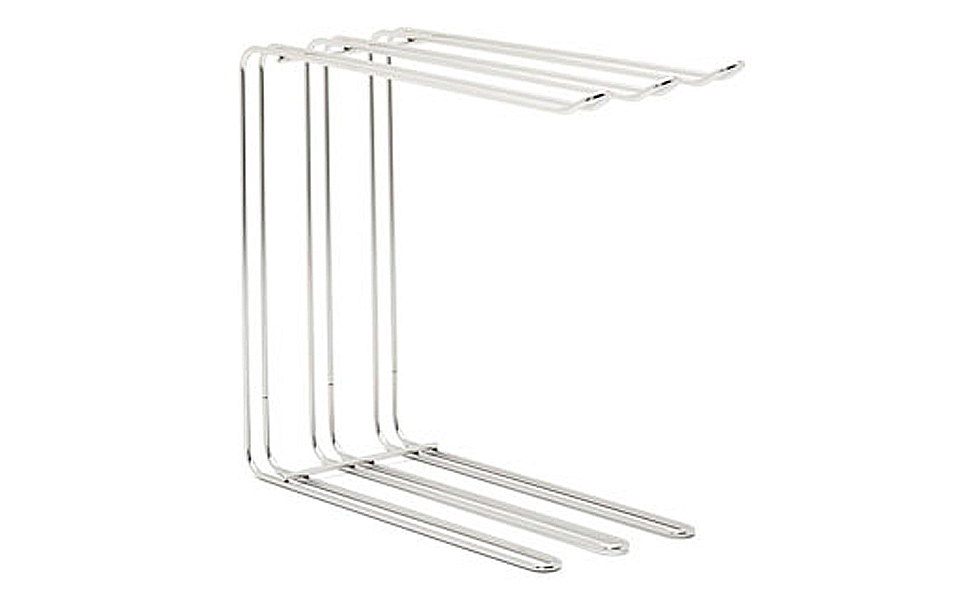 おしゃれなステンレス製キッチン用品 キッチンハンガー シルバー[ハナウタ]【010P005】