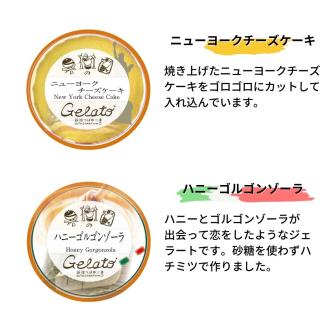 果樹園のジェラートセレクトvol.2 [6種×各1個] 合計6個セット ジェラート詰合せ アイス詰合せ  [田沢農園] 【010S248】