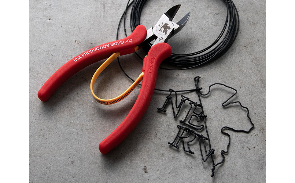 [A.T.FIELD] ハリガネニッパ 130mm エヴァンゲリオン弐号機モデル【014P009】