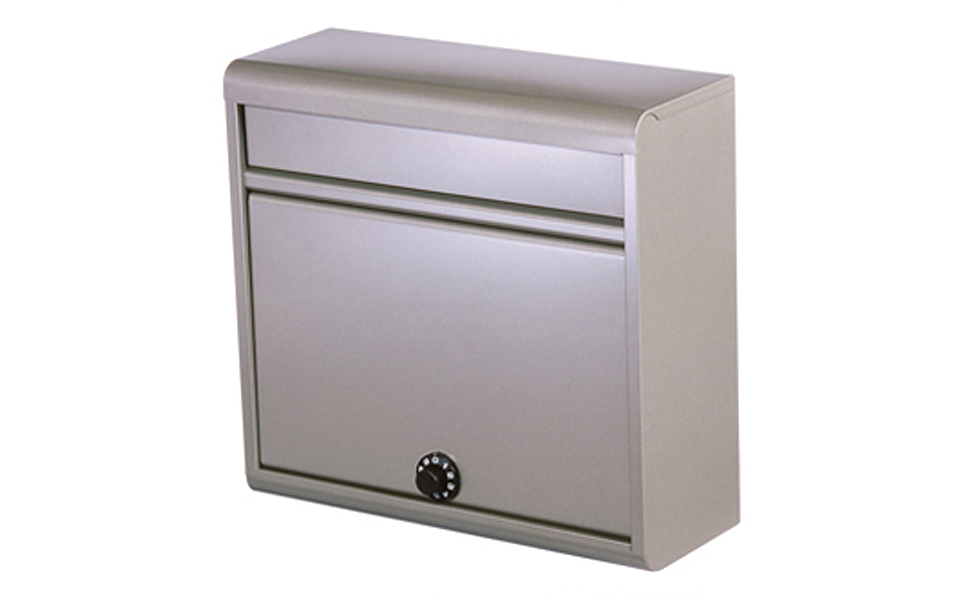 [グリーンライフ] 鍵付郵便ポスト（郵便受け） チタングレー【016P050】