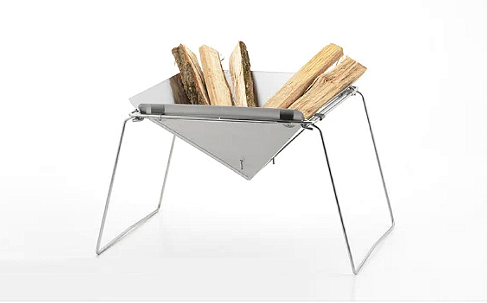 [内山産業] キャンプ用品 ステンレス焚火台（焚き火台） アウトドア焚き火台【017P012】