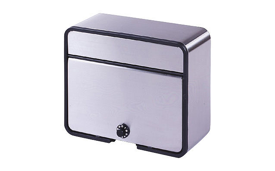 [グリーンライフ] ダイヤル錠付ステンレス郵便ポスト（郵便受け）【020P073】