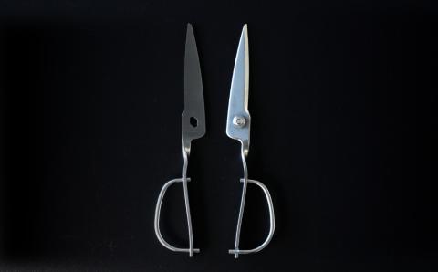 キッチンスパッターIP ふるさと納税限定 キッチンバサミ オールステンレス キッチン用品 キッチンツール キッチン鋏 ハサミ 新生活 [鳥部製作所]【030S053】