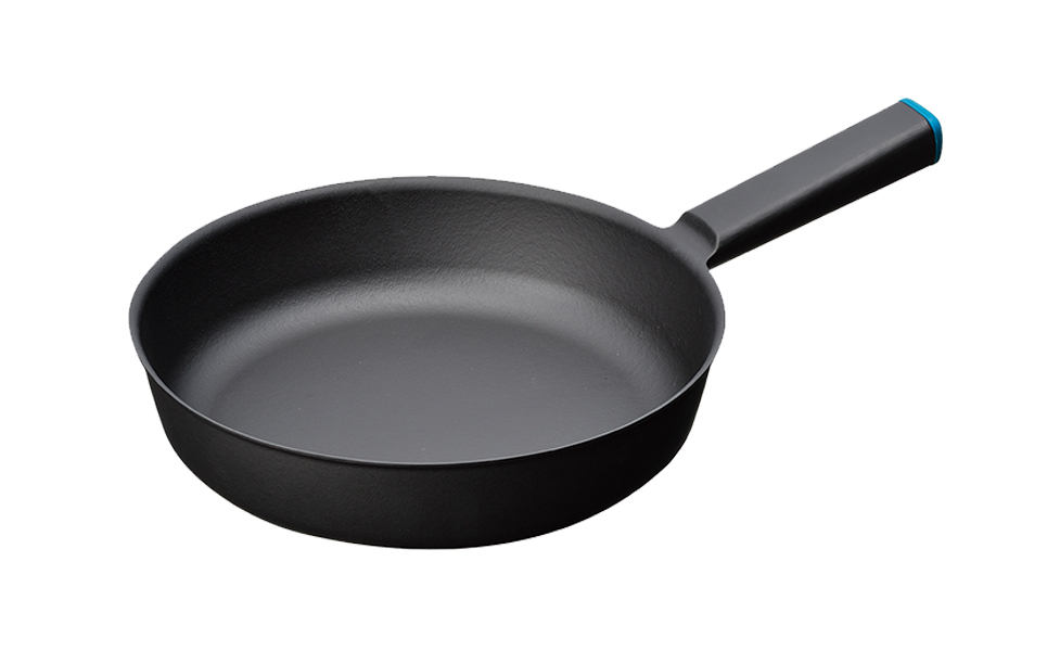 [SSC] 薄く 軽い 鋳物フライパン 24cm ブルー【023P006】