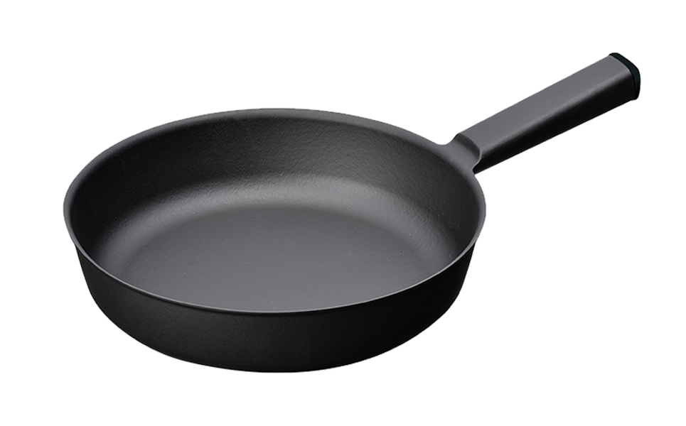 [SSC] 薄く 軽い 鋳物フライパン 24cm ブラック【023P007】