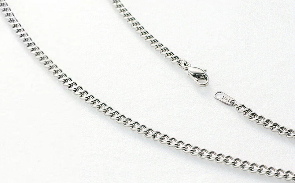 [leger（レジエ）] 純チタンネックレス 60cm【031P001】