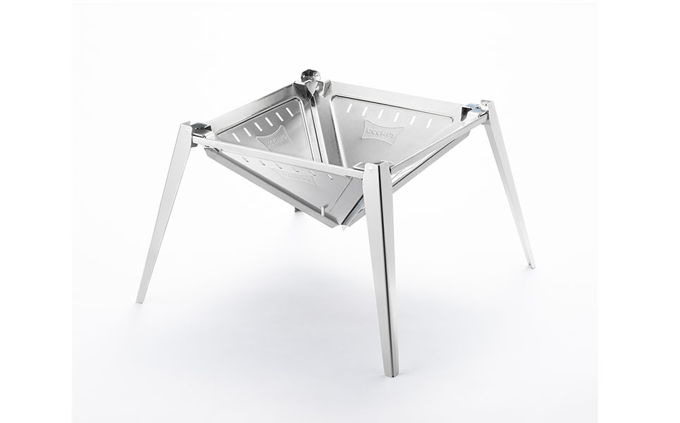 キャンプ用品 組立式焚き火台(焚火台)  アウトドア焚き火台　キャンプ焚き火台 燕三条 [UCCHI’S] 【055P010】