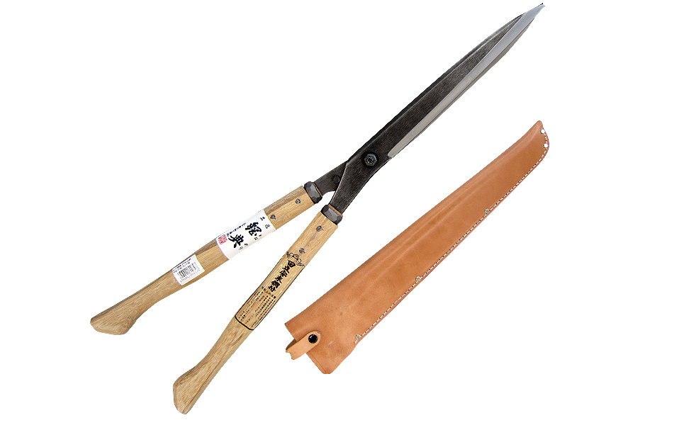 [五十嵐刃物工業] 樹木の剪定に便利なハサミ 安来鋼付刈込仕上鋏【060P015】