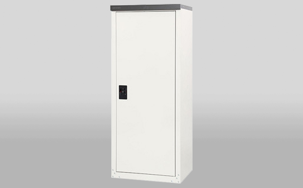 [グリーンライフ] 屋外の倉庫や物置として便利 扉式収納庫 162【066P003】