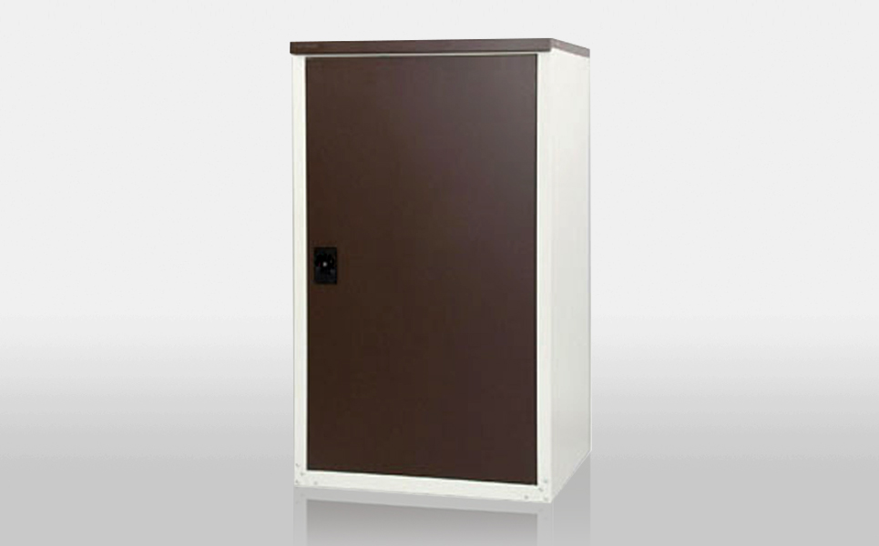 [グリーンライフ] 倉庫や物置として便利 扉式タイヤ収納庫 132【078P004】