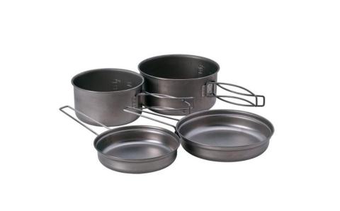 スノーピーク  チタンパーソナルクッカーセット SCS-020T (Snow Peak) キャンプ用品 アウトドア用品【035S007】