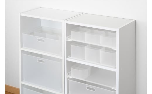 収納ボックス インボックス Ｍ クリア 3個セット 取っ手付 収納ボックス 衣類 収納ケース カラーボックス おもちゃ収納 押し入れ収納 新生活 一人暮らし 10000円以下 1万円以下 【010S068】