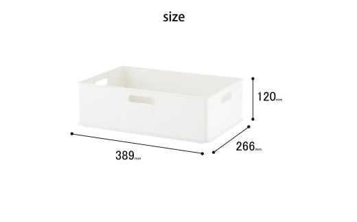 収納ボックス インボックス Ｍ ホワイト 3個セット 取っ手付 収納ボックス 衣類 収納ケース カラーボックス おもちゃ収納 押し入れ収納 新生活 一人暮らし 10000円以下 1万円以下 【010S069】