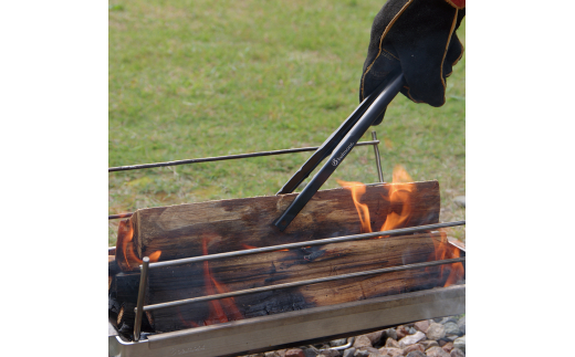 [ベルモント] U.L. Hibasami 火ばさみ アルミニウム製 キャンプ用品 アウトドア用品【010S120】