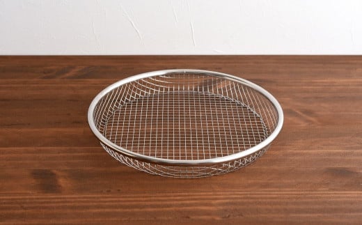 お皿のざる22cm 3点セット キッチンツール キッチン用品 ザル 新生活 一人暮らし [逸品物創] 【010S211】