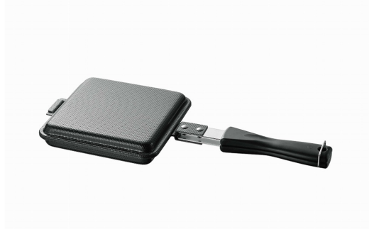 両面エンボス鉄製トースターパン IH対応 キッチン用品 フライパン ホットサンド 燕三条製 【010S306】