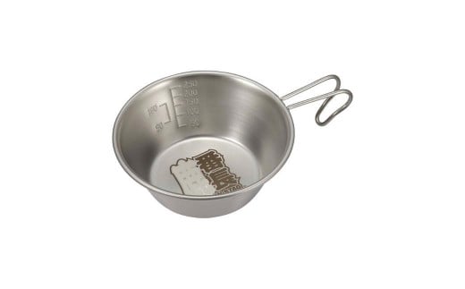 ステンレスシェラカップ320ml・シェラカップ調理器 セット CAPTAIN STAG キャプテンスタッグ アウトドア用品 キャンプ用品 調理器具 【010S339】