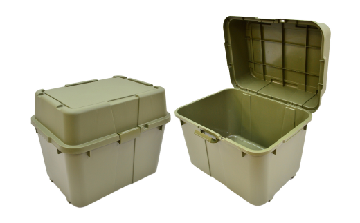 トランクボックス620 2個セット 収納 物置 宅配ボックス 灯油タンク収納 灯油缶収納 キャスター付き コンテナ アウトドア 防災 防災グッズ 防災用品 [株式会社オビタス] 10000円以下 1万円以下 【010S344】