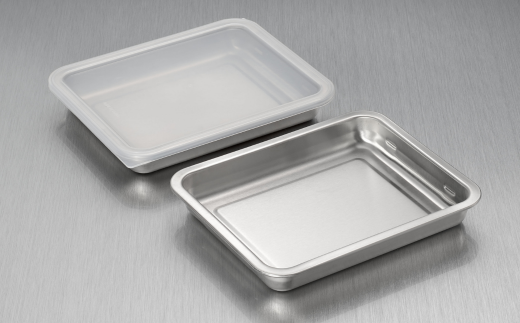 [燕三] 重ねて使えるステンレス角型バット3点セット キッチン用品 燕三条製 新生活 一人暮らし 【010S412】