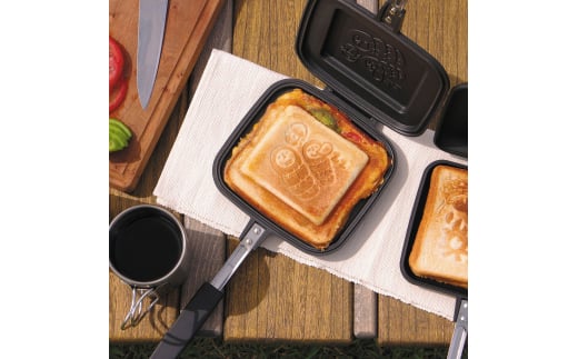 [ベルモント]ホットサンドメーカー キャンプ用品 アウトドア用品 調理器具【011S039】