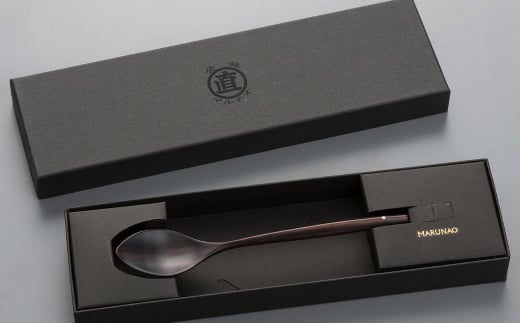 オペラ スプーン150 黒檀 木製スプーン 贈答用 燕三条 ものづくり [マルナオ] 【011S120】 [011S120]