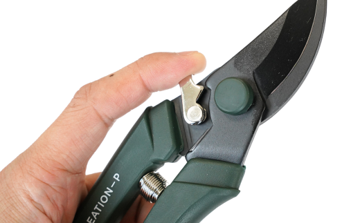 剪定はさみ ハンドクリエーションP180黒刃 モスグリーン 花ハサミ 園芸ハサミ 生花用 園芸用品 ガーデニング用品 [坂源] 【011S153】