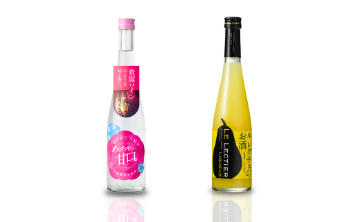 極甘めっちゃ甘口。FUKUGAO 500ml & ルレクチェのお酒 500ml 日本酒 甘口 リキュール 初心者向け 飲みやすい [福顔酒造]【011S177】