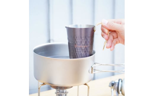 [ベルモント] 銅製チロリ 酒燗器 熱燗器 ちろり 銅 直火不可 湯煎使用 キャンプ用品 アウトドア用品 【012S044】