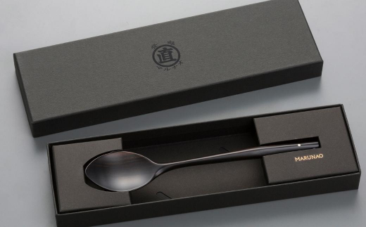 オペラ スプーン170 黒檀 木製スプーン 贈答用 燕三条 ものづくり [マルナオ] 【012S073】 [012S073]