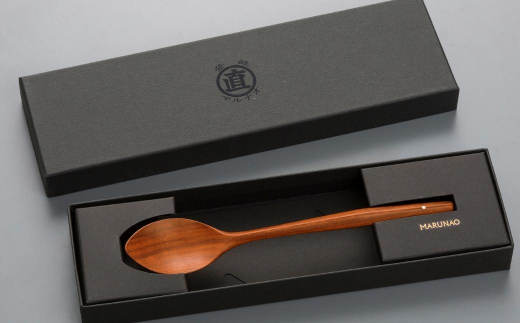 オペラ スプーン170 紫檀 木製スプーン 贈答用 燕三条 ものづくり [マルナオ] 【012S074】 [012S074]