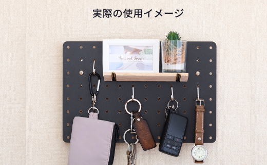 石膏ボード用固定金具 Miseluパンチングボード S 白 壁美人 有孔ボード ホッチキス 簡単 おしゃれ 一時置き 玄関 キッチン DIY 【013S127】