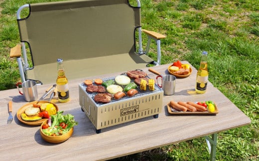 『ゆるキャン△』 卓上シチリン （サンドベージュ） キャンプ用品 アウトドア用品 ソロキャンプ 【015S066】