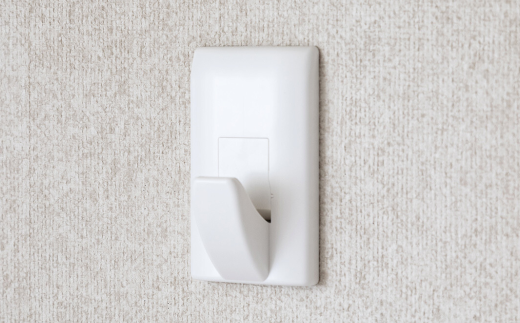 石膏ボード用固定金具 P-8ジャストフックセット白×3個セット 壁美人 壁掛けホルダー ホッチキス 簡単 おしゃれ 玄関 リビング キッチン 【015S160】