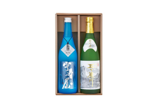 純米大吟醸 大吟醸 飲み比べ 720ml × 2本 日本酒 [福顔酒造] 【017S032】