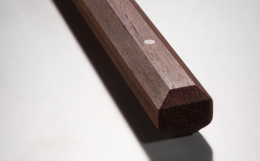 特上 八角箸 百年 紫檀 220mm 箸 高級箸 贈答用箸 22cm 無塗箸 燕三条製 ものづくり [マルナオ] 【019P006】 [019P006]