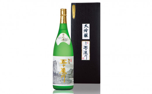 大吟醸 越後五十嵐川 1800ml 日本酒 一升瓶 1.8L 新潟清酒 [福顔酒造]【020P020】