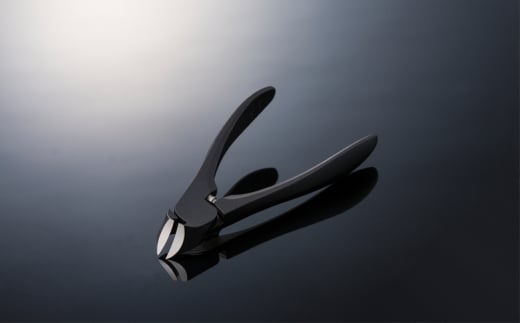 [数量限定] つめ切り ブラックL ＆ 革ケースセット つめ切り スワダ 爪切り ネイルケア ニッパー型 高級 ギフト 燕三条製 [諏訪田製作所] 【020P091】