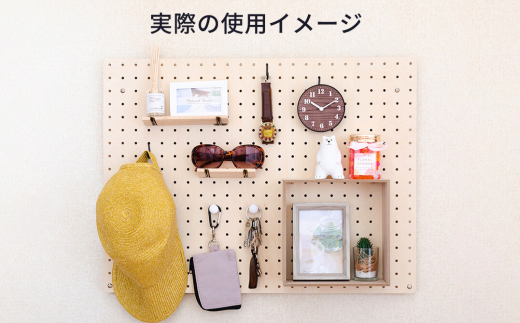 石膏ボード用固定金具 Miseluパンチングボード L 白 壁美人 有孔ボード ホッチキス 簡単 おしゃれ 一時置き 玄関 キッチン DIY 【021S064】