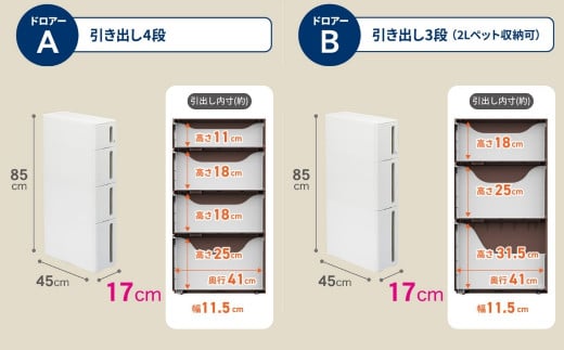 隙間収納 ストランティドロアーセット AB ホワイト 2個セット 隙間収納 収納棚 すき間収納 収納ボックス サニタリー スリムラック 洗面所 スリム収納 新生活 一人暮らし 【022S003】