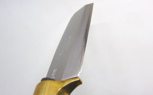 [カネノリ] 最高級鞘鉈 鋼付 片刃 165【022S023】