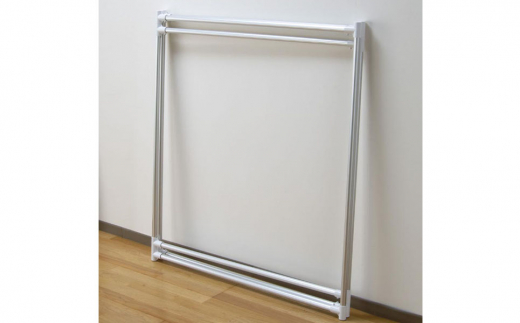 折りたたみふとん干し 持ち運べる軽量アルミ製 省スペース【024P015】