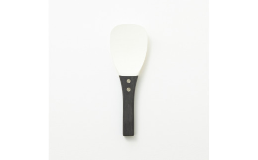 “いつまでも”くっつかない しゃもじ(白/黒) キッチン用品 新生活 一人暮らし 燕三条製 [プリンス工業] 【025S024】