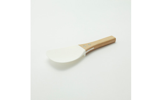 “いつまでも”くっつかない しゃもじ(白/生成り) キッチン用品 新生活 一人暮らし 燕三条製 [プリンス工業] 【025S025】