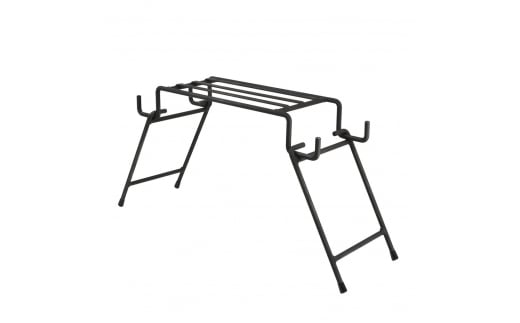 [ベルモント] アイアン焚火スタンドmini（収納ケース付） 小型の焚火台に キャンプ用品 アウトドア用品 【026S007】