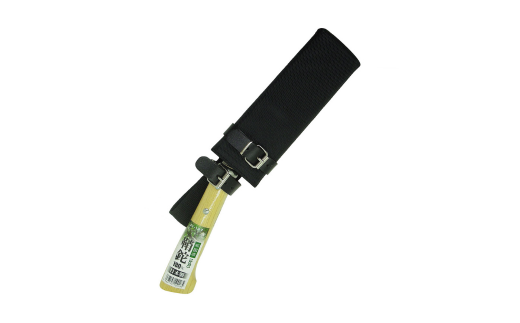 [冒険倶楽部] 菊國廣 鞘鉈180mm 片刃 AY-127 ナタ ケース付き キャンプ用品 アウトドア用品 【027S032】