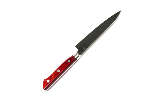 [成水] 粉末ハイス鋼割込 ペティナイフ 刃部12cm スーパーゴールド2 キッチンツール 調理器具 料理包丁 【032S028】