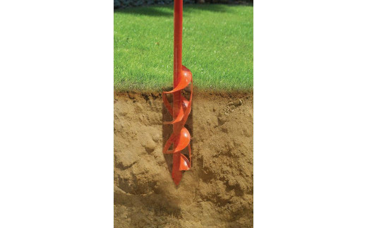 スパイラルボーラー 穴掘り器 ガーデニング 家庭菜園 女性もラクラク 【035S006】